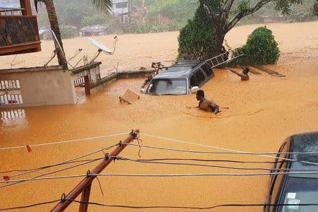 Sierra-Leone: plus de 400 morts dans des inondations