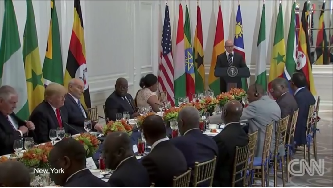 Ali Bongo privé du dîner offert par Donald Trump aux chefs d’Etat africains