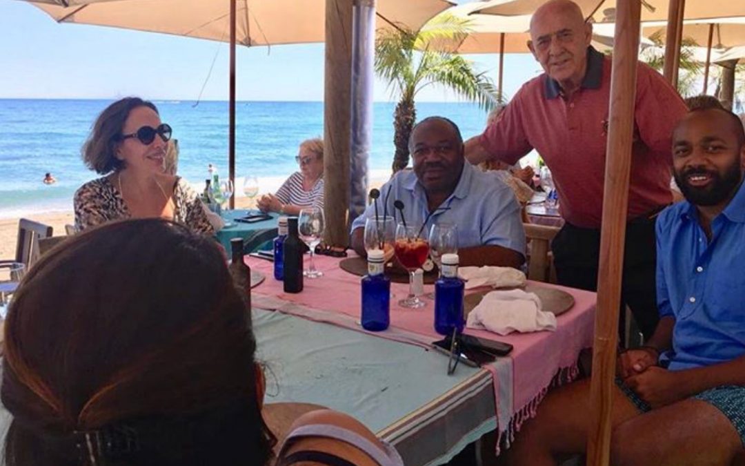 Gabon: Ali Bongo et sa famille en fiesta en Espagne !