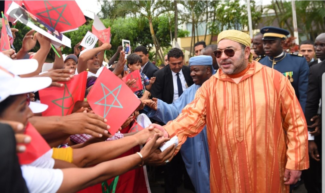 Le roi du Maroc passe Noël au Gabon